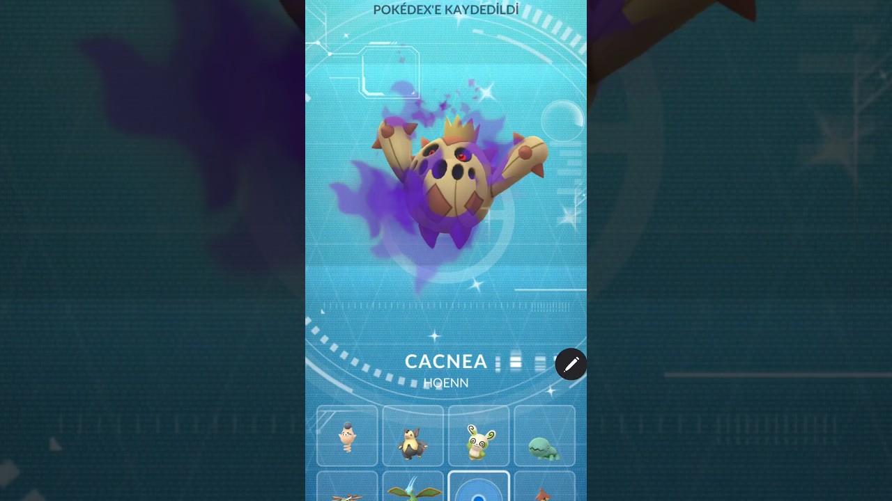 Shadow Shiny Cacnea Evolution. #shadow #shiny #pokémon #shinypokemon