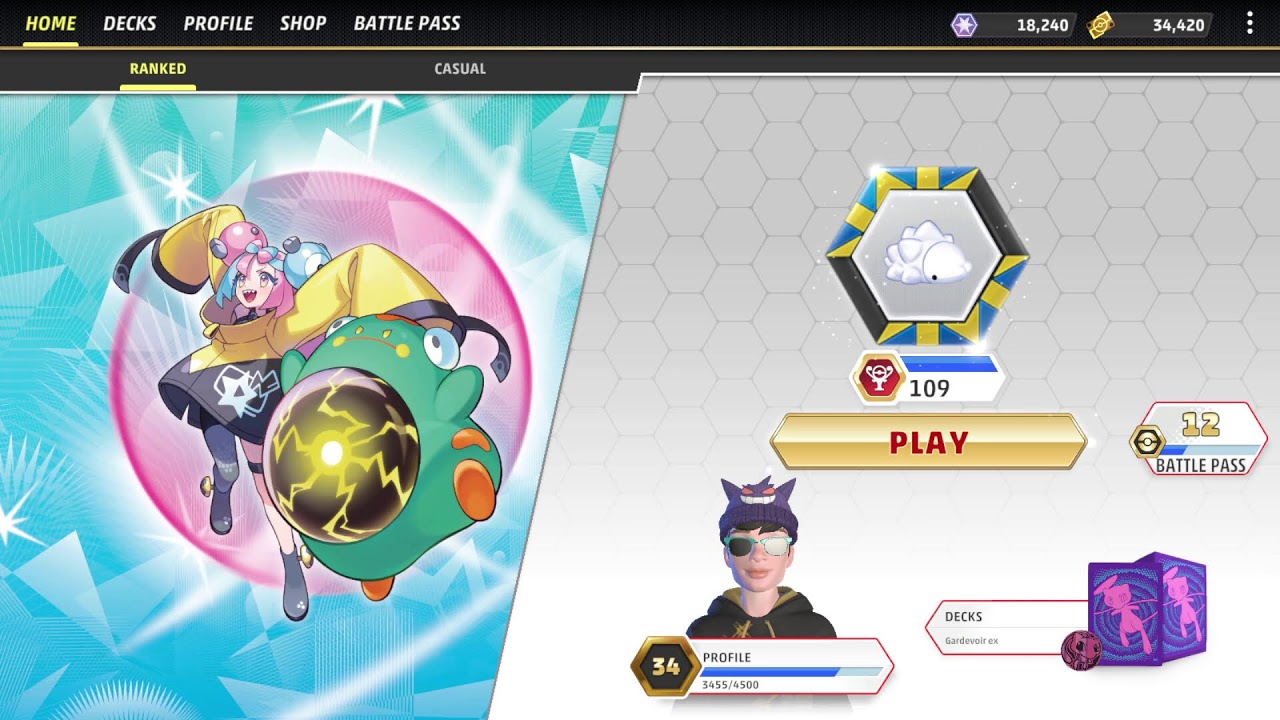 【PTCGL】ポケカ配信⑩～サーナイトex～