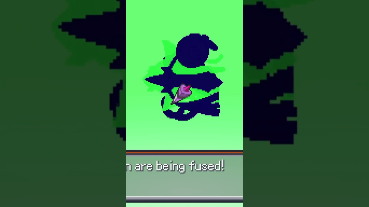 Deoxys and Aegislash Fusion #shorts #pokemoninfinitefusion #short