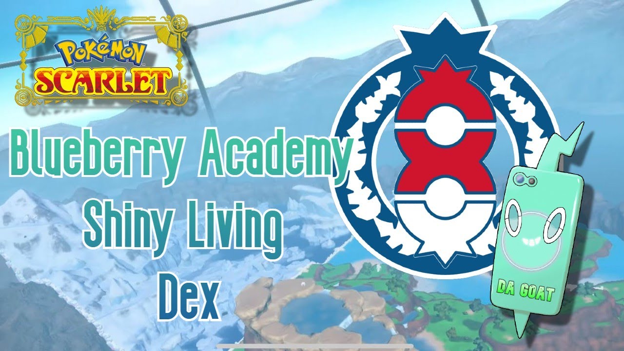 Just A GOAT Doing Blueberry Academy Shiny Living Dex | Pokemon Scarlet & Violet #shorts