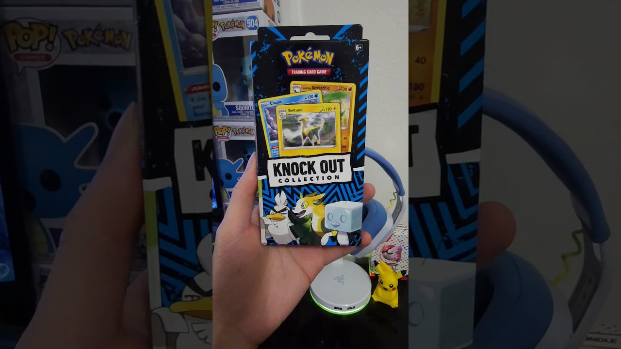 Pokémon 2025 Knockout Collection ft. Boltund