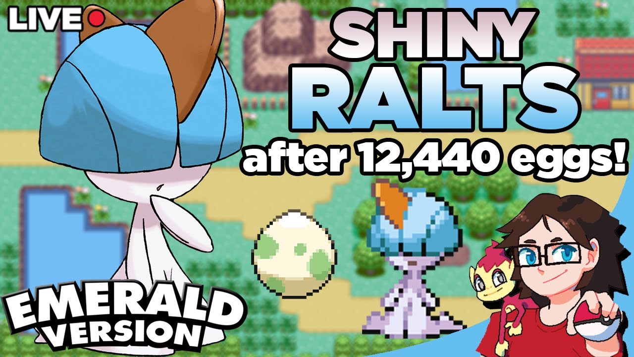 [LIVE] Shiny Ralts after 12,440 Eggs Hatched in Pokemon Emerald!
