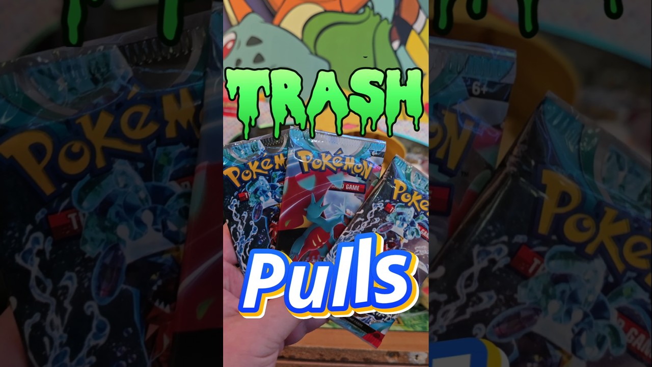 Trash Pulls Wheel of Trash #pokemon #pokemontcg #pokemoncards #tcg #packopening