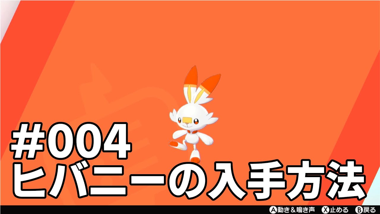 ヒバニーを探している方に見てほしい動画