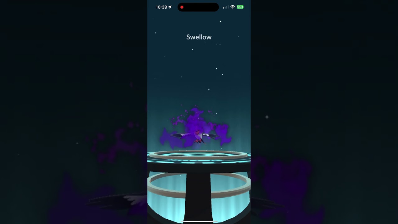 Shadow Swellow #shorts #pokmeongo