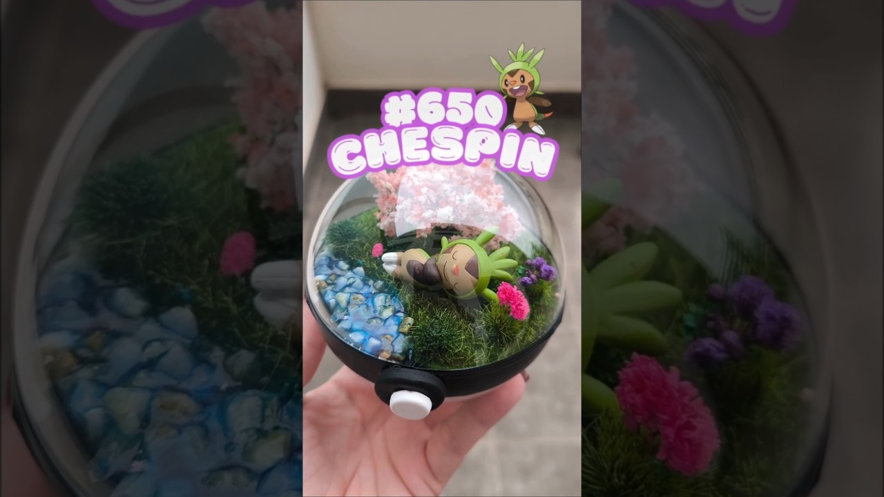 650 Chespin #pokemon #pokémon #pokeball #pokemongo #chespin #animeshorts #anime #gaming