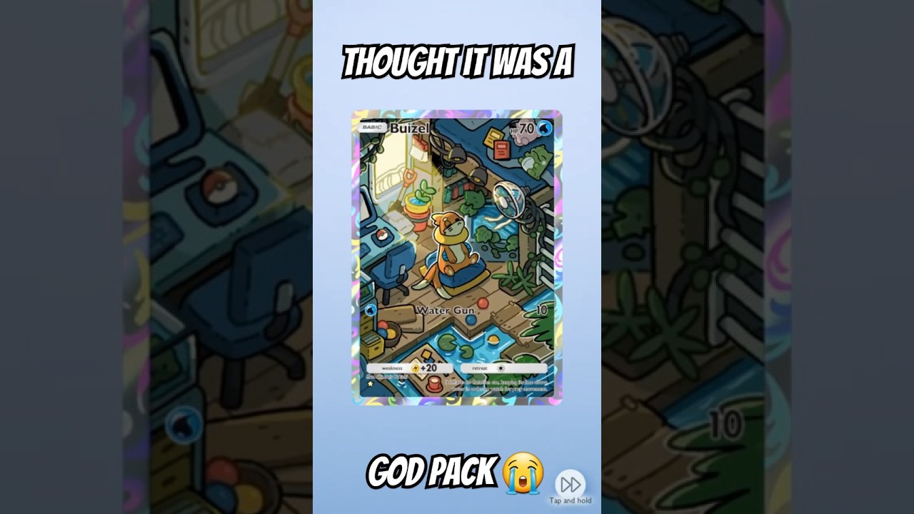 Buizel Full Art 1-star || Pokemon TCG Pocket Pack Opening