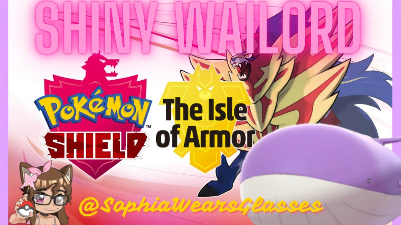 Isle of Armor Shiny Strong Spawn Wailord ( THE BIG ONE ) in 865 Resets - Pokémon Sword/Shield