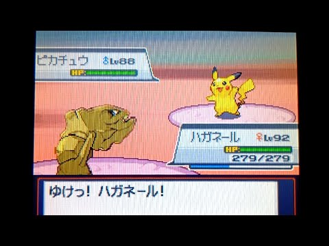 【実況】ポケットモンスターソウルシルバー 色違いハガネール1匹旅【最終回】VSレッド