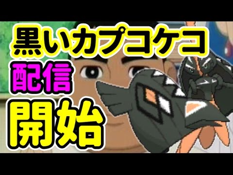 【ポケモンSM】黒いカプ・コケコ配信開始　みんなお店に走れ！！