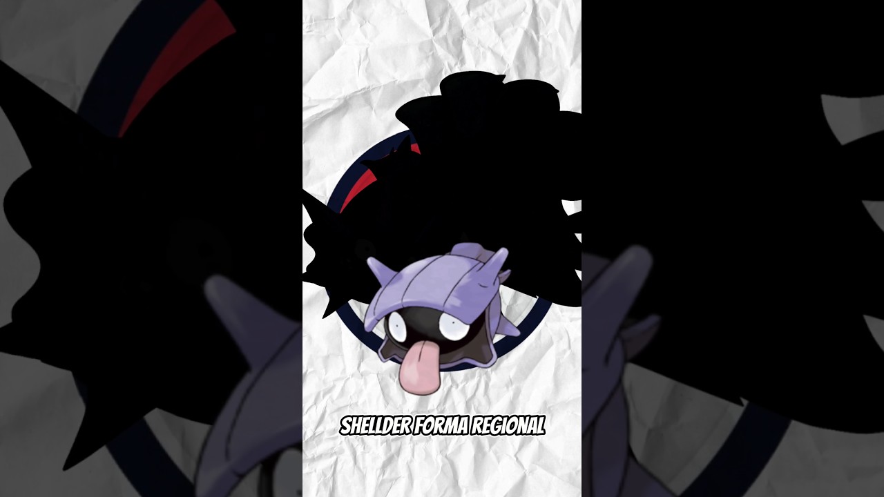 ¿Y si Shellder tuviera una forma regional? #regional #pokemonregional #formaregional #pokemon