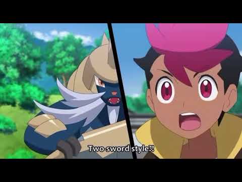 samurott two sword styles razor shell - pokemon horizon