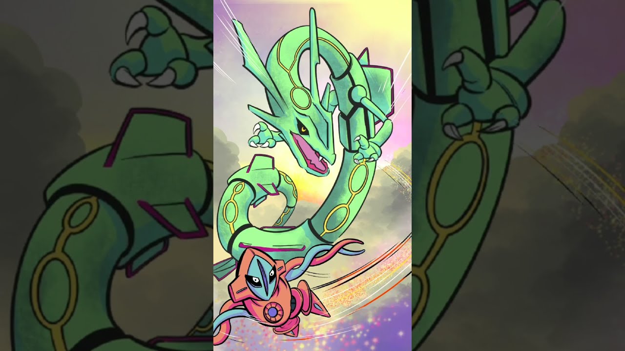 Thank you! All for 350+subs Channel Fran art! RAYQUAZA AND DEOXYS and more!