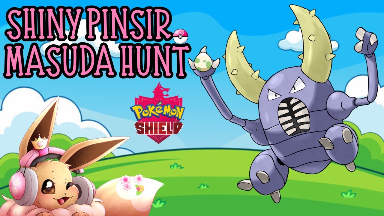 Shiny Pinsir Masuda Hunt! | Pokémon Shield