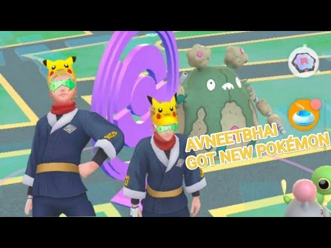 AAJ AVNEETBHAI NE PAKDA EK NEW POKÉMON GARBODOR EK POISION TYPE POKÉMON - Pokémon Go #PokemonGo