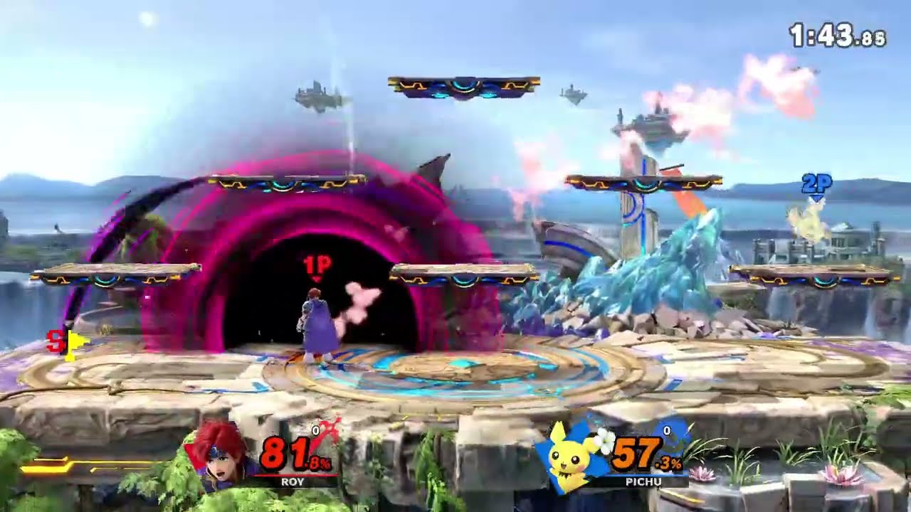 スマブラSP リプレイ タイム制 11700 [22年04月分]【ピチュー 2P自分】