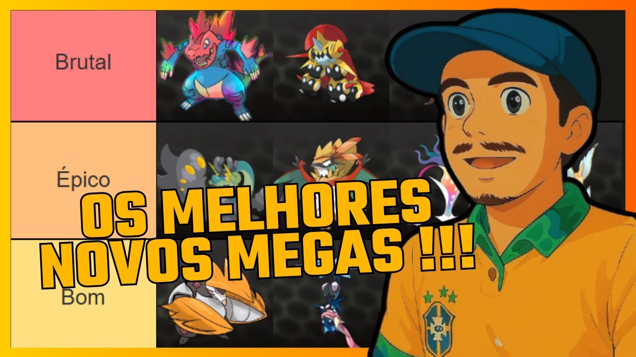 🔥 TIERLIST das NOVAS MEGA EVOLUÇÕES em Pokémon Legends ZA – Qual é a MELHOR?! #PokemonLegendsZA