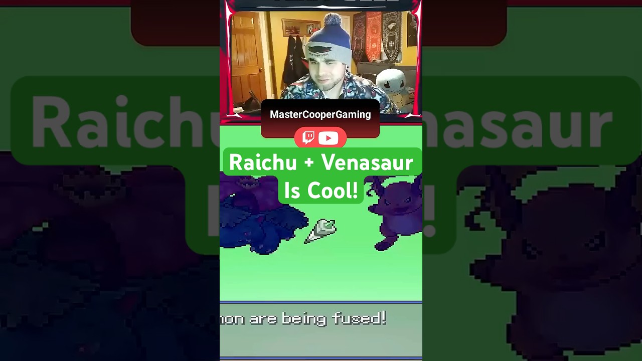 Let's Fuse Raichu and Venusaur Into an Awesome Starter