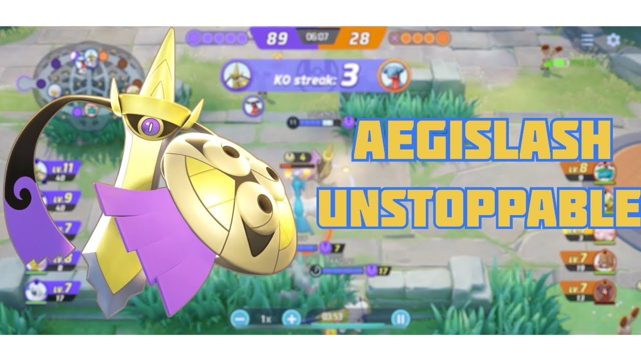 AEGISLASH UNSTOPPABLE | POKEMON UNITE |