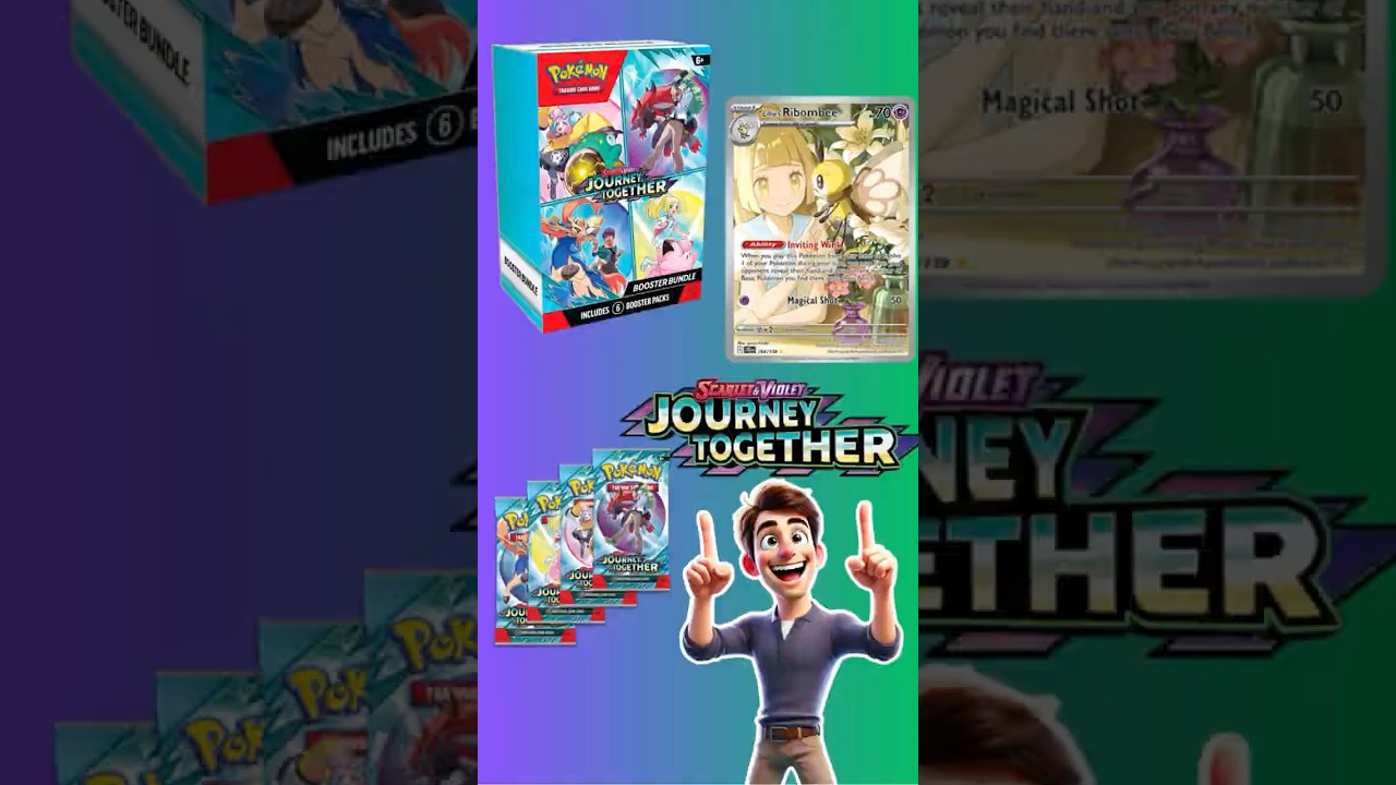 Journey Together RIBOMBEE IR! #journeytogether #pokemon #tcgpokemon #rarepokemon