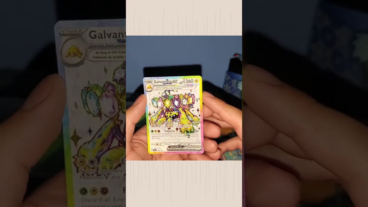 Do You Think He Likes Bug?  #pokemon #pokemontcg #pokemoncards #galvantula #golisopod #snom #ptcg