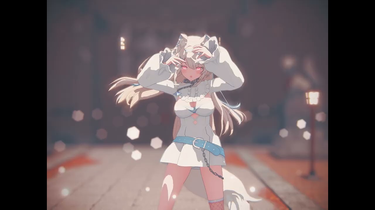 【MMDホロライブ】フワモコでキスキツネ#フワワ #モココ #キスキツネ