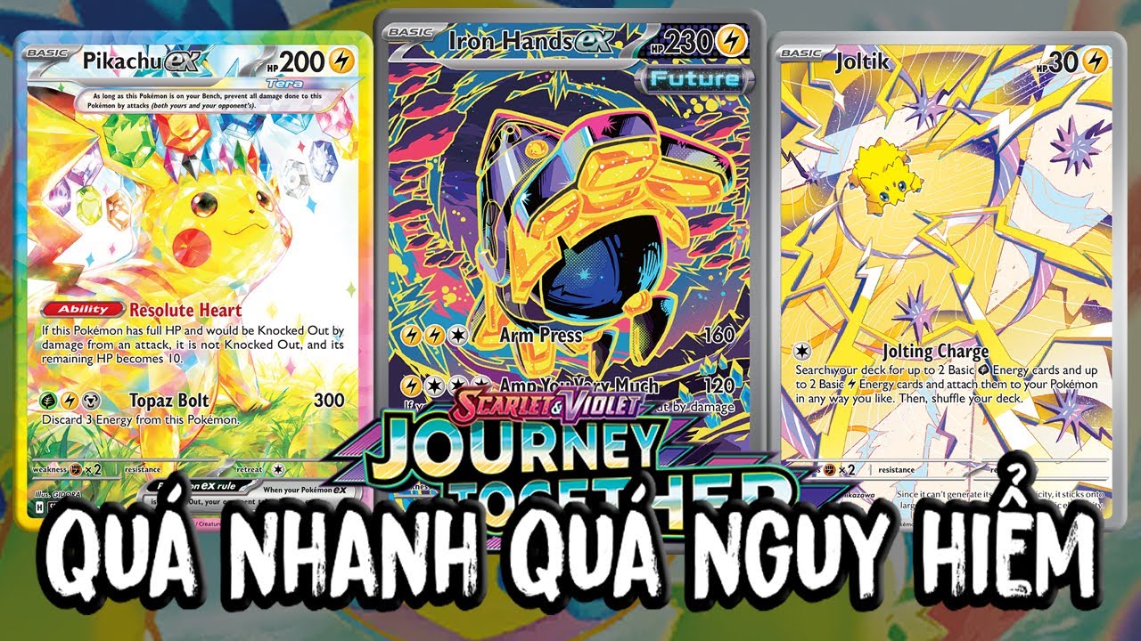 POKEMON TCG LIVE | Quá Nhanh Quá Nguy Hiểm!!! Joltik box Standard Deck - Journey Together