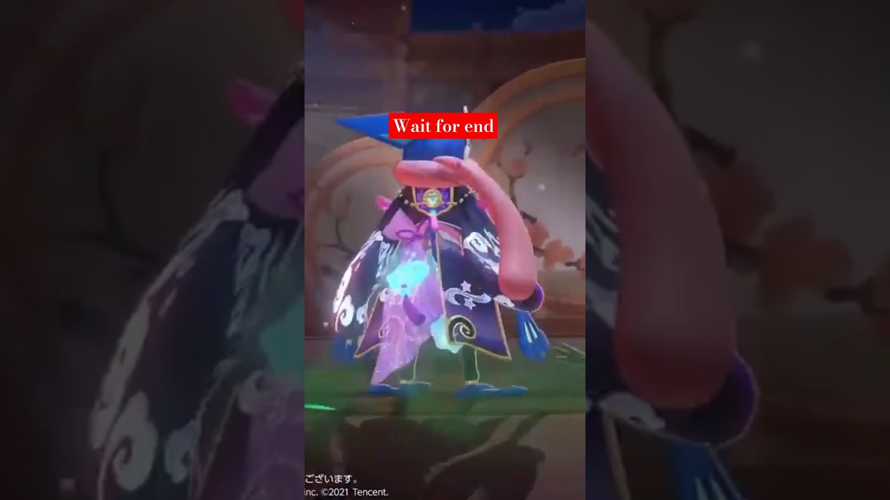 Greninja’s NEW Skin is INSANE #shorts #pokemon #viral