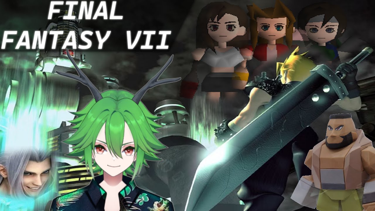 My First Final Fantasy Game - Final Fantasy VII (PS1)