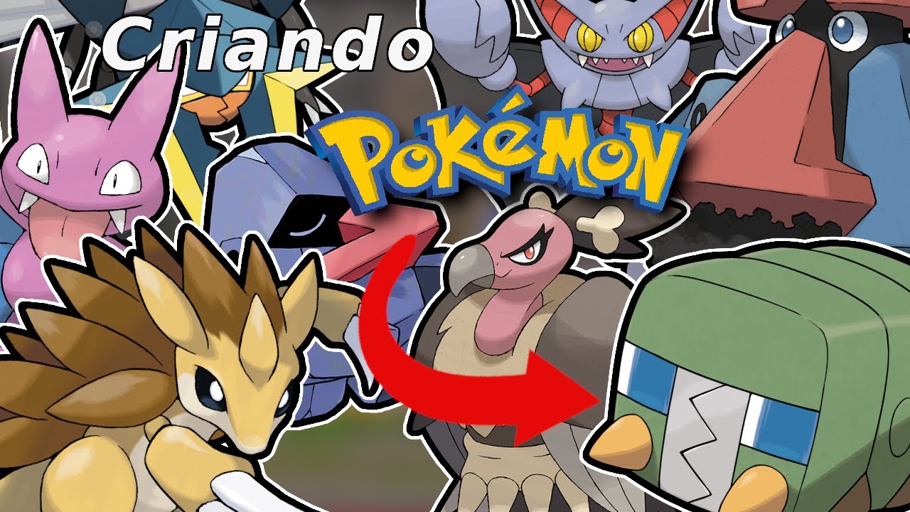 Criando Pokémon: Sandslash, Gligar, Gliscor, Mandibuzz!