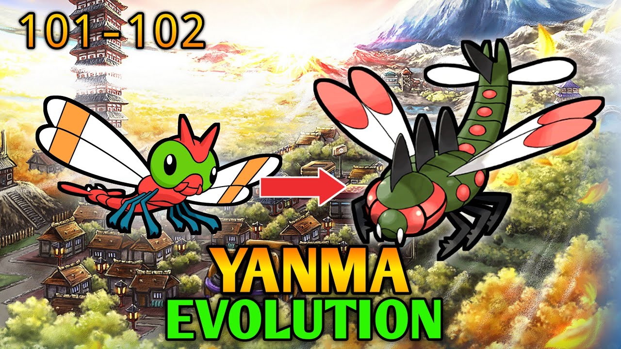How To Evolve Yanma Into Yanmega In Pokemon Heart Gold & Soul Silver | Johto Pokedex
