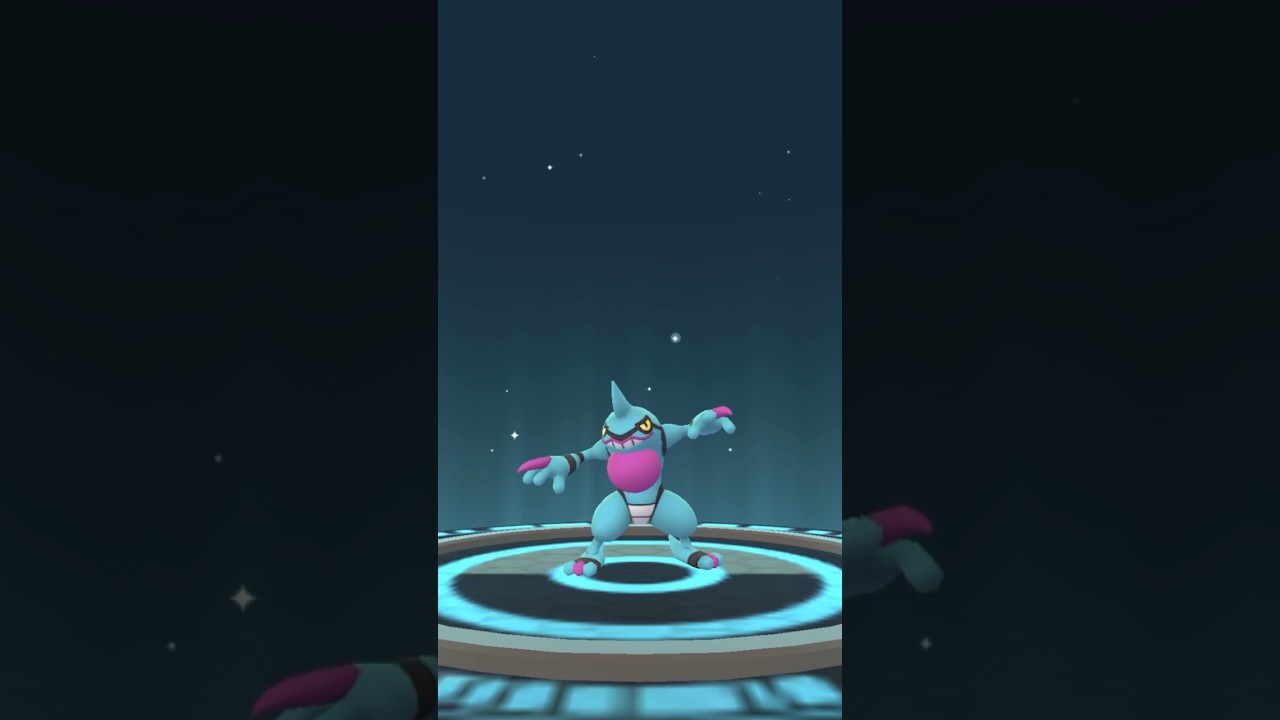 【 ポケモンgo 】 色違いグレッグル → 色違いドクロッグ ！ #croagunk #toxicroak #pokemongo #pokemon #ポケモンgo #ポケモン