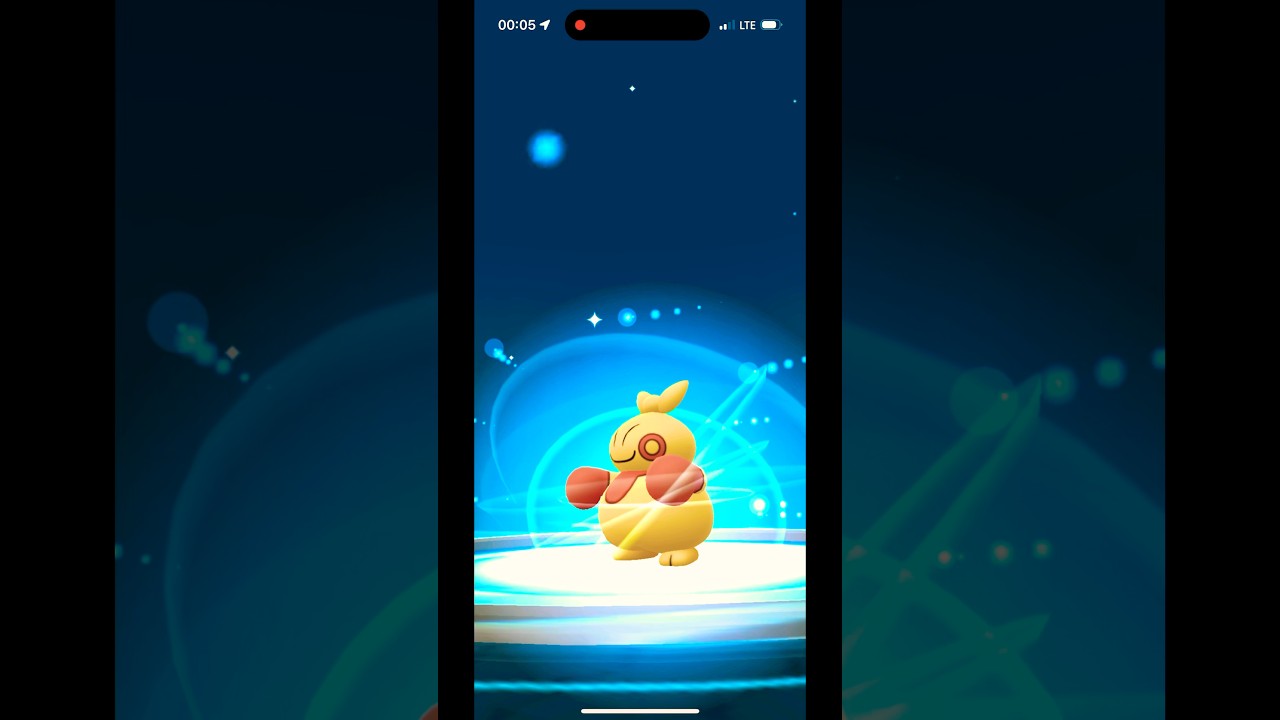 ✨💖 Shiny Makuhita evolves into Hariyama! 🥊 #shinydex #shinylivingdex #pokemongo #hoenn #shiny