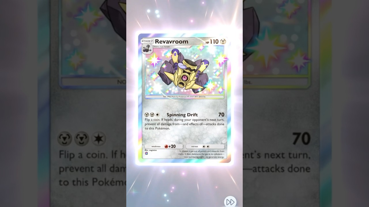 さらに10パック開けて、ピカピカのブロロロームとビーダルEXを手に入れた。#shorts #pokemon #ポケポケ #gaming #japan #japanese #fyp #trending