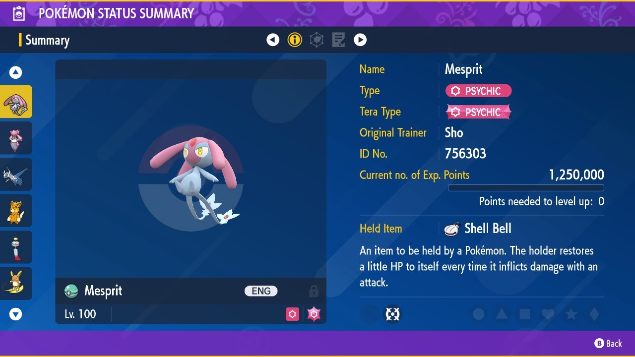 Mesprit - Solo - 7 Star Salamence Raid - Pokemon Scarlet/Violet