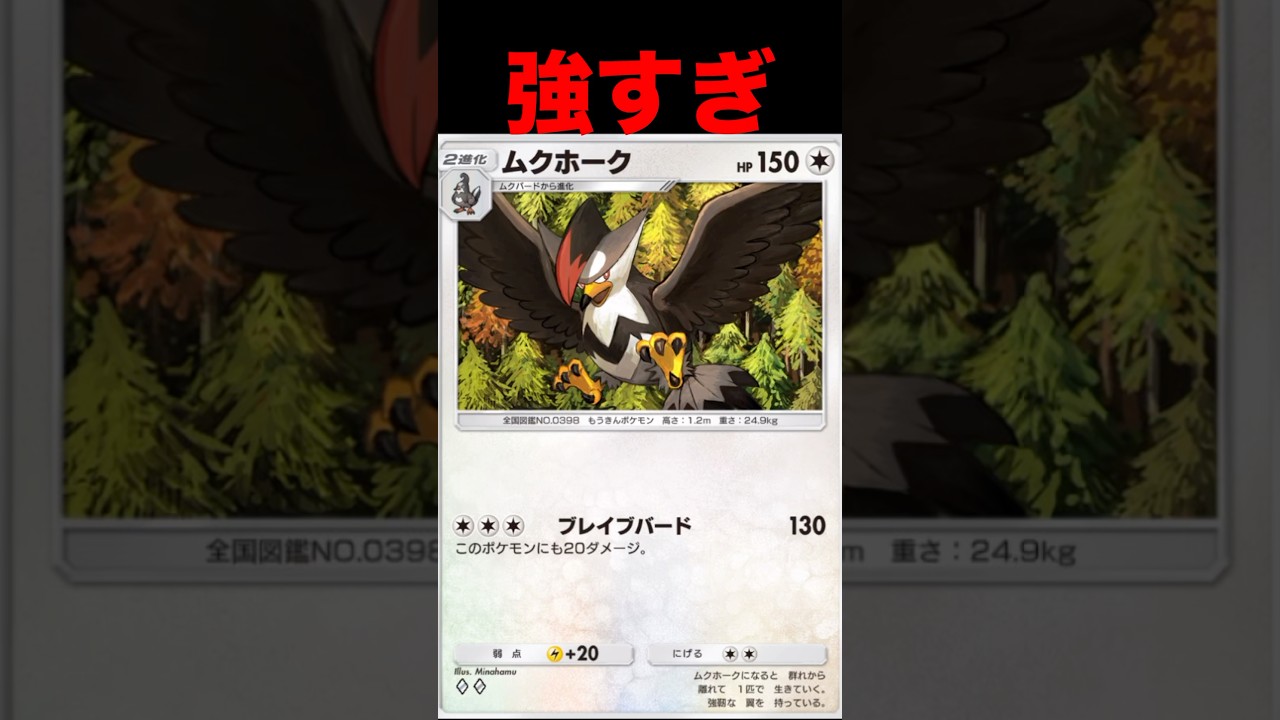 ムクホークが強すぎる