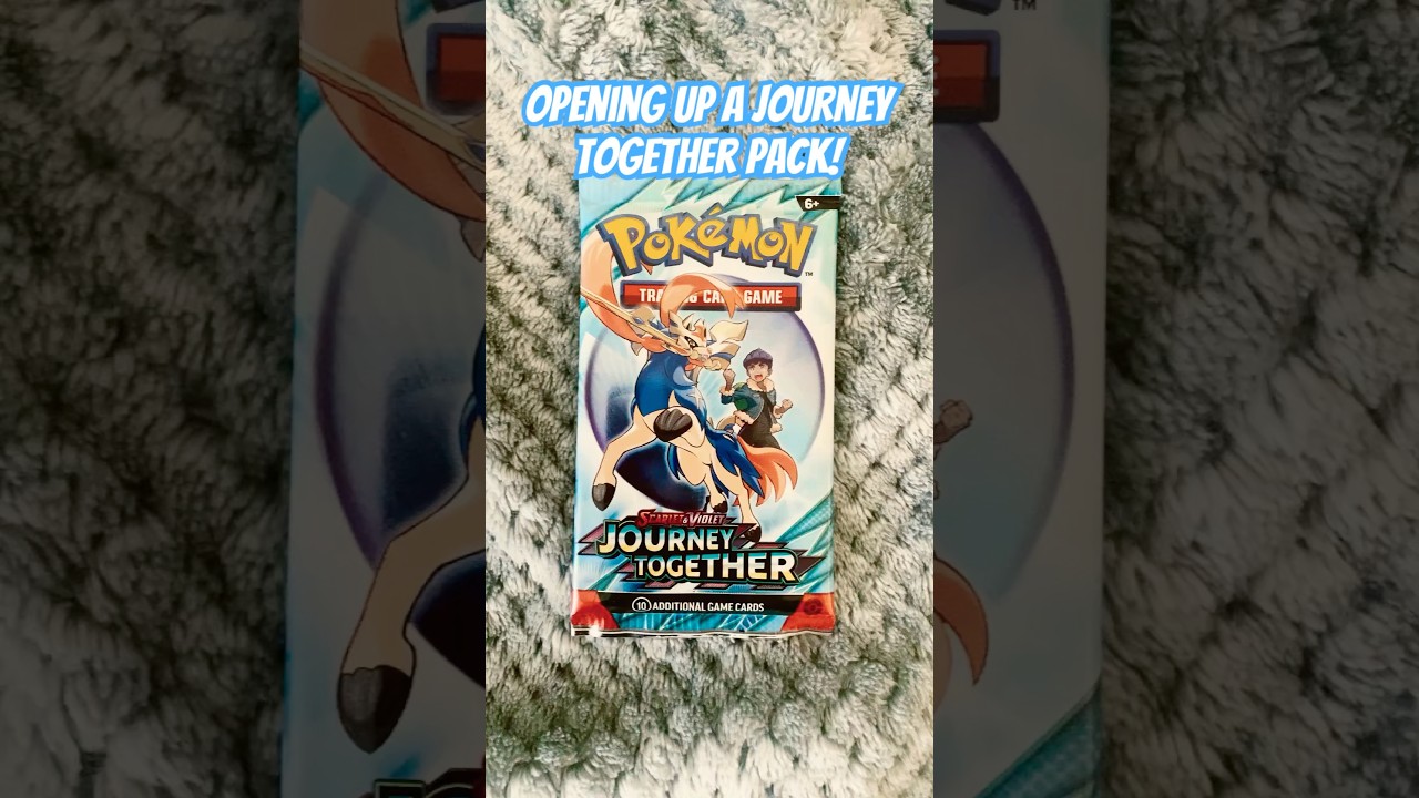 Opening Another Journey Together Pack! #pokemon #collectiblecards #pokemoncards #gaming