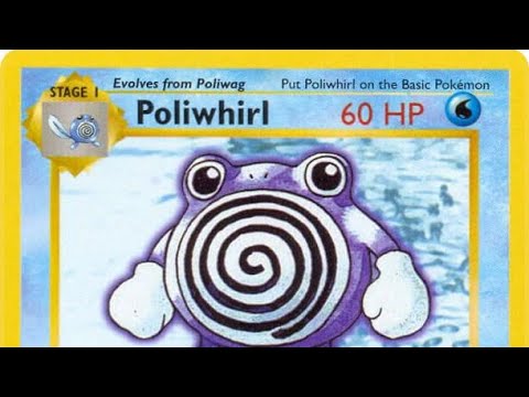 Poliwhirl #37 1st edition base set 1999 Pokémon card 37/102