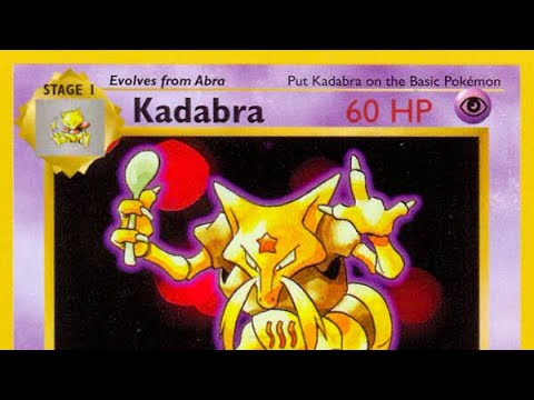 Kadabra #32 1st edition base set 1999 Pokémon card 32/102