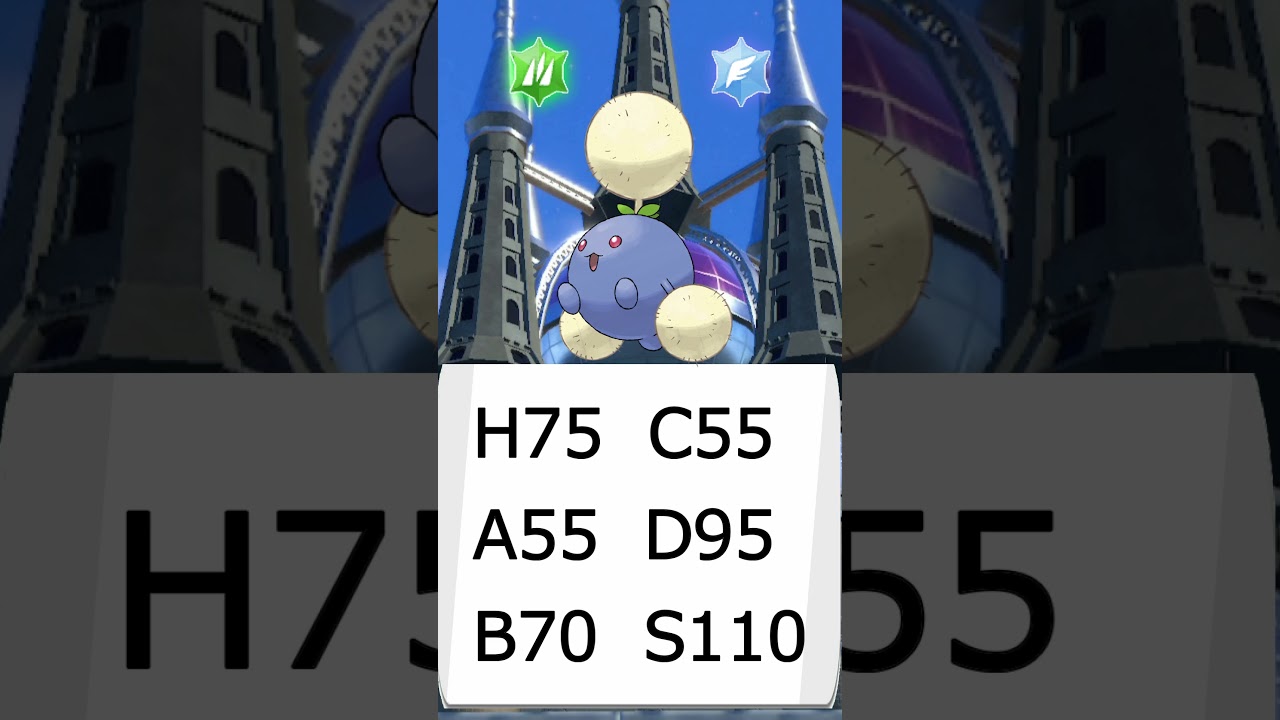 【ポケモンSV】SVダブルおすすめポケモン ワタッコ #voicevox #ポケモン #shorts #春日部つむぎ #ポケモンsv #ダブルバトル #ワタッコ