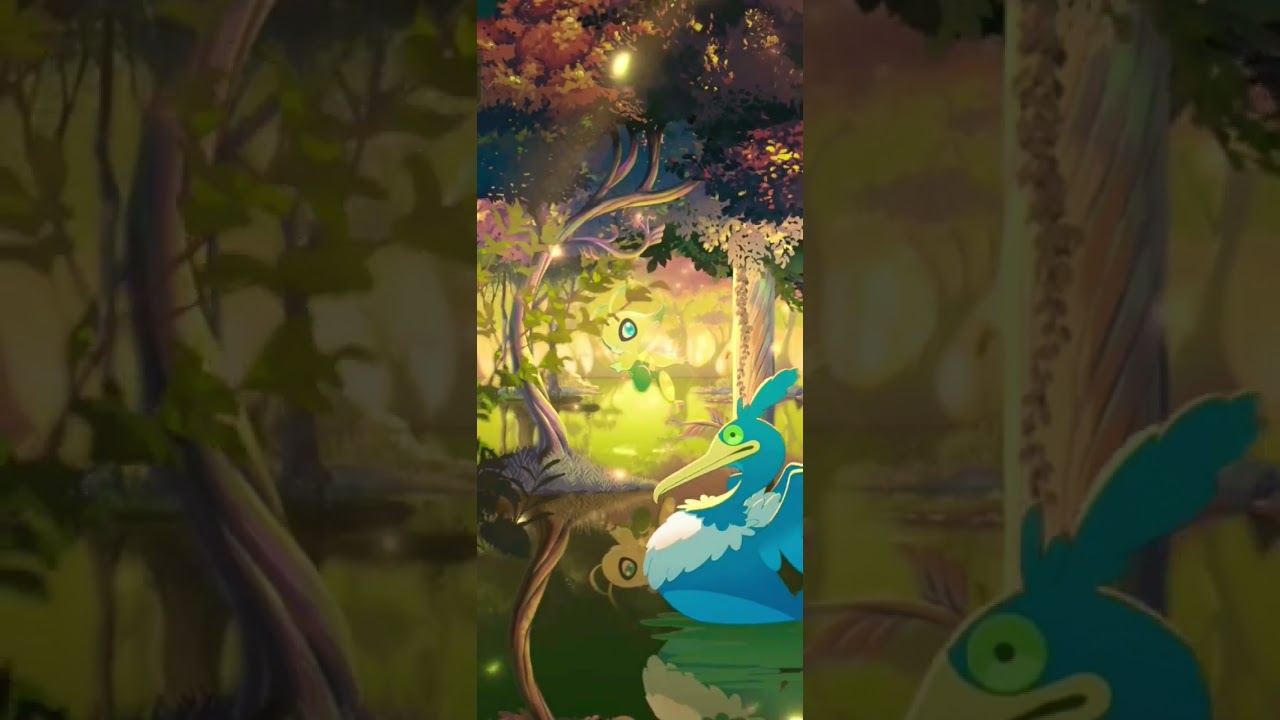 Celebi Ex 3 Star Rarity Animation #pokemontcgpocket #pokemon