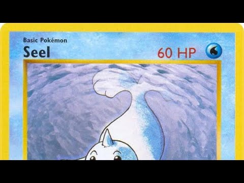 Seel #41 1st edition base set 1999 Pokémon card 41/102