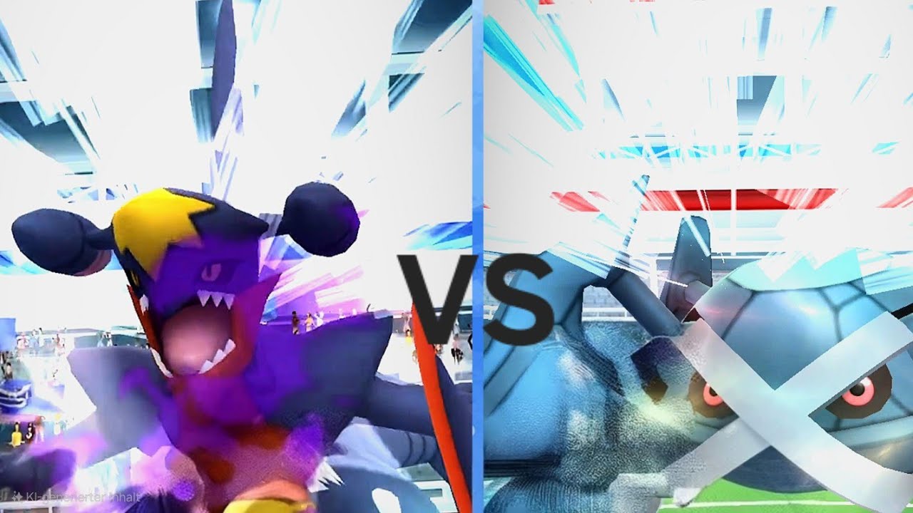 Can Mega Garchomp defeat Metagross alone in the raid?