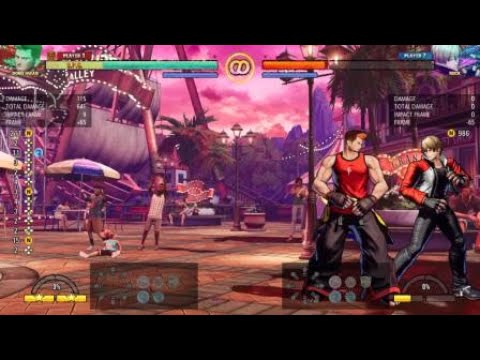 餓狼伝説 City of the Wolves　キム・ドンファン 初日コンボ