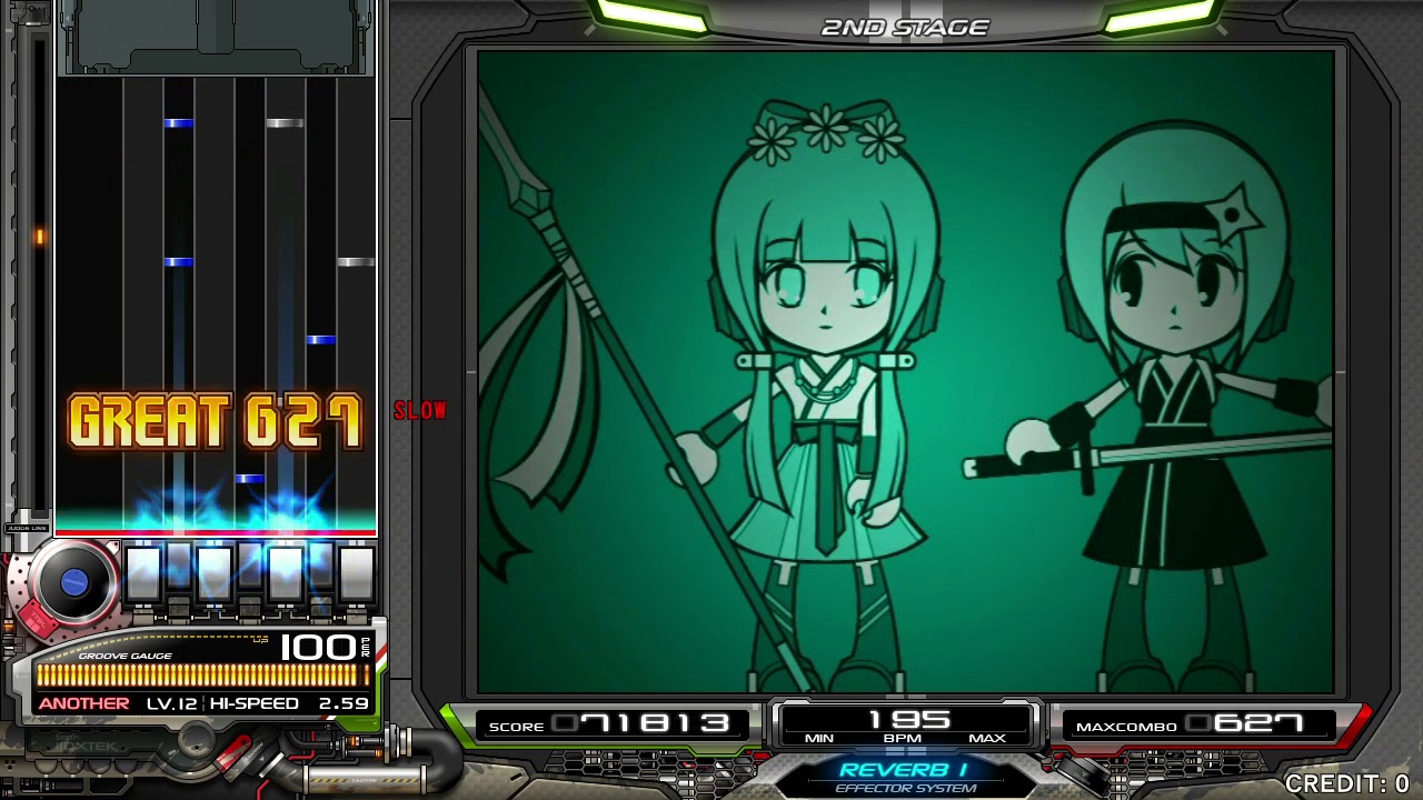 [AC] Beatmania IIDX 25 CANNON BALLERS - イザナミノナゲキ SPA 正規 CBRK 1 [EX HARD]