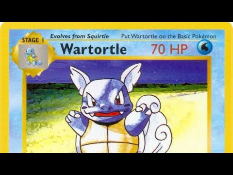 Wartortle #42 1st edition base set 1999 Pokémon card 42/102