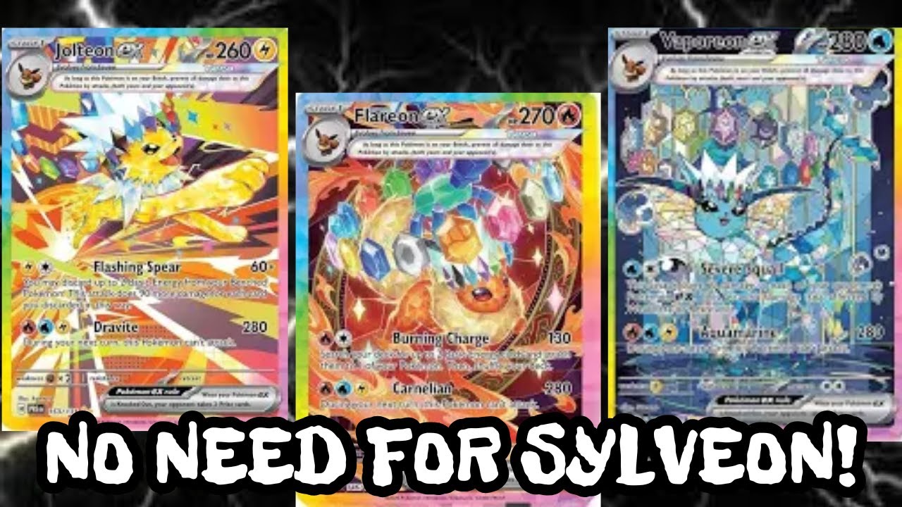 Step Aside Sylveon, The Original Eevee Trio Is HERE TO STAY!