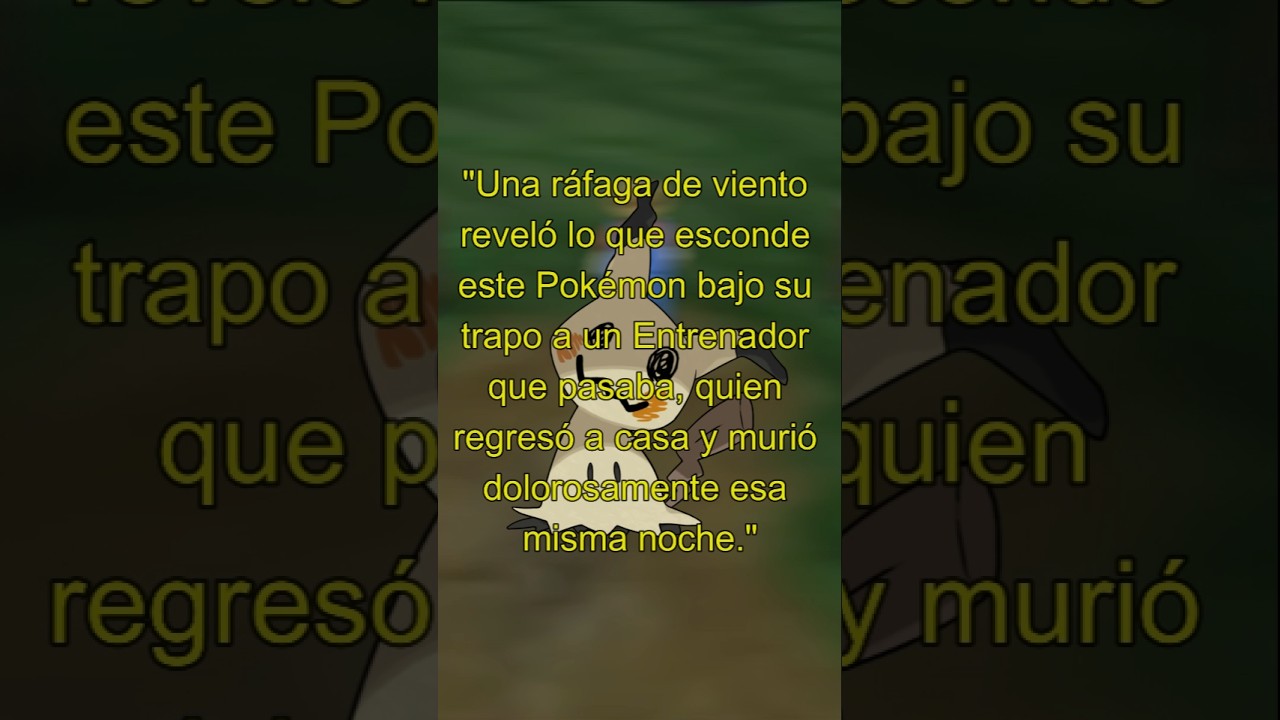 LAS DESCRIPCIONES MÁS TURBIAS DE LA POKÉDEX EN POKÉMON #shorts #pokemon