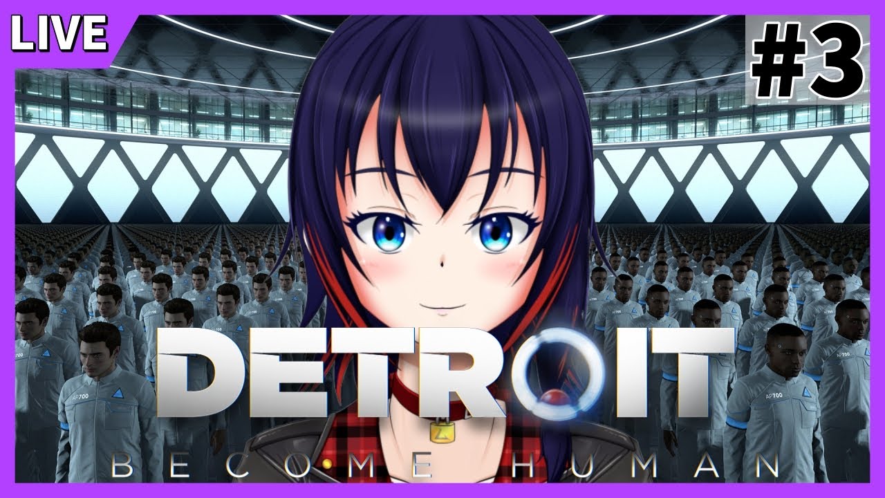 【Detroit Become Human】マーカスがレジスタンスになっちまっただ!! その3【Vtuber】