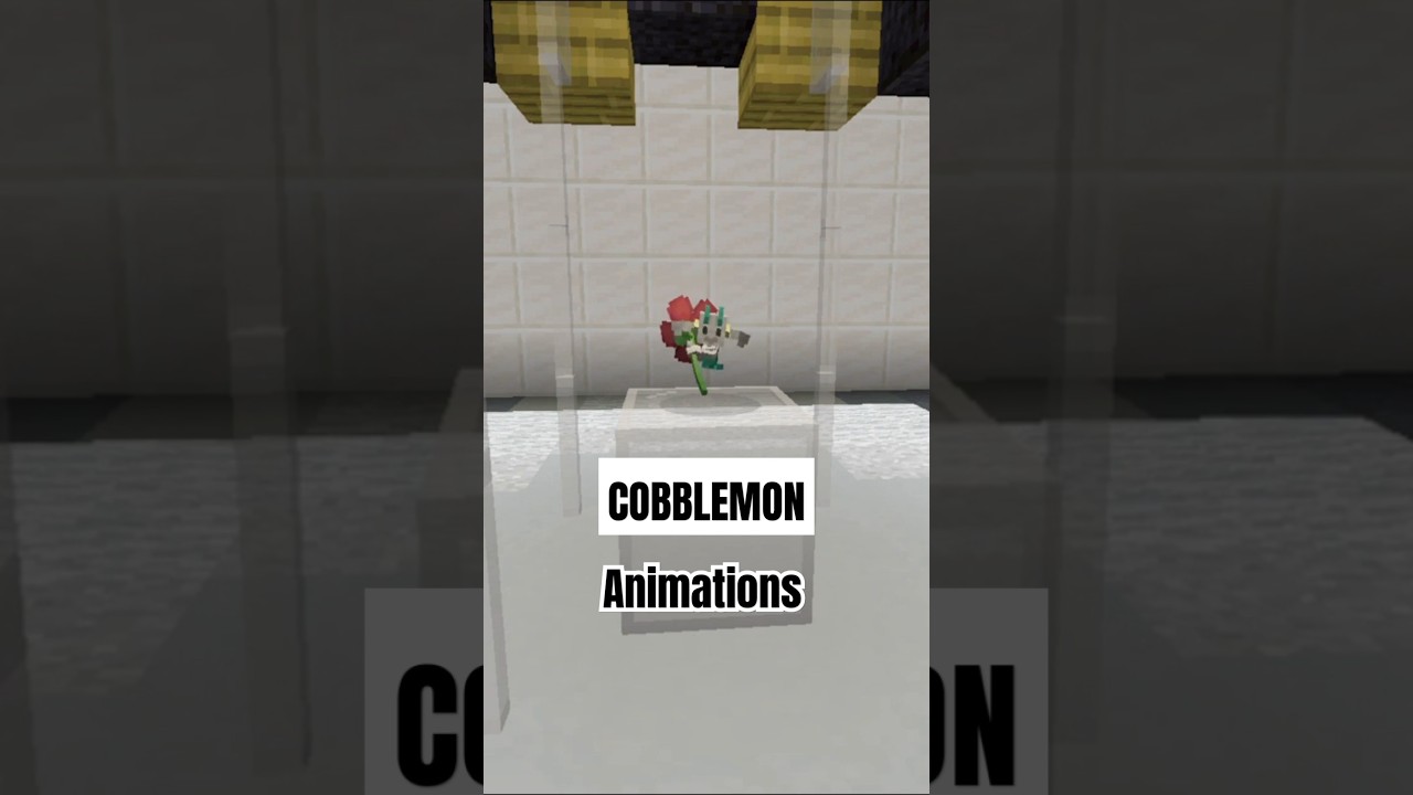 Floette Animations:Cobblemon Minecraft Pokemon#cobblemon #pokemon #minecraft #animation #pixelart